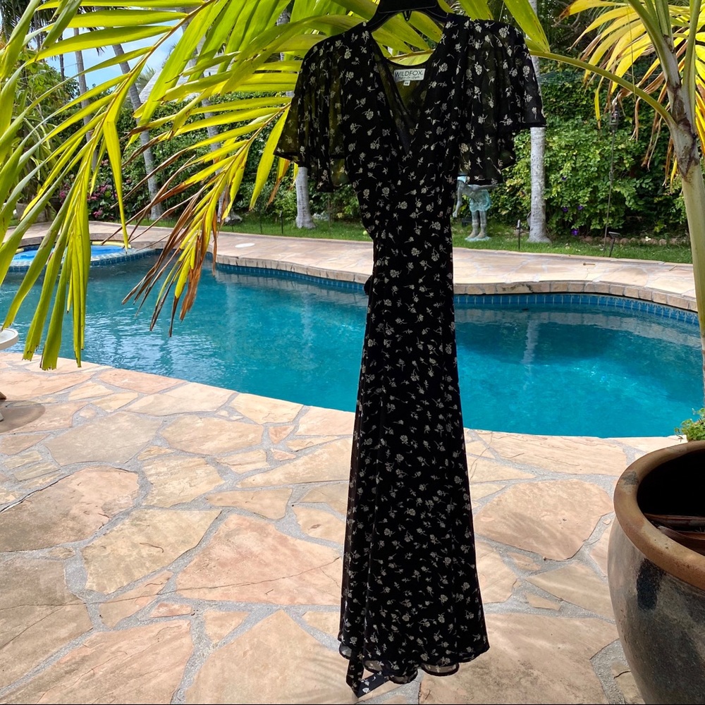 Wildfox wrap dress